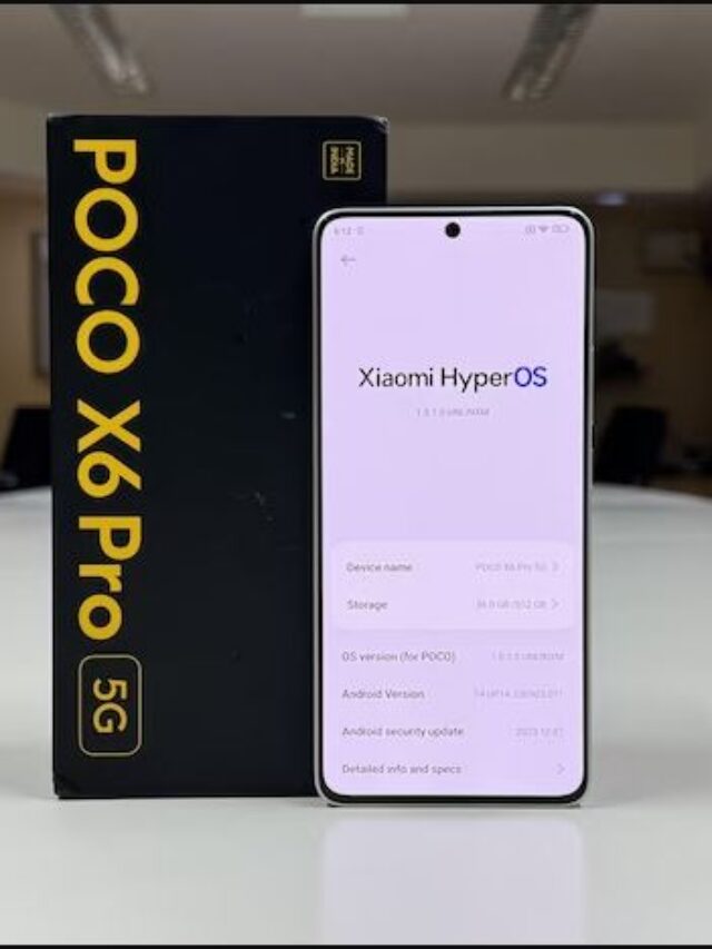 Poco X6 Pro 5G Unboxing & details!! 